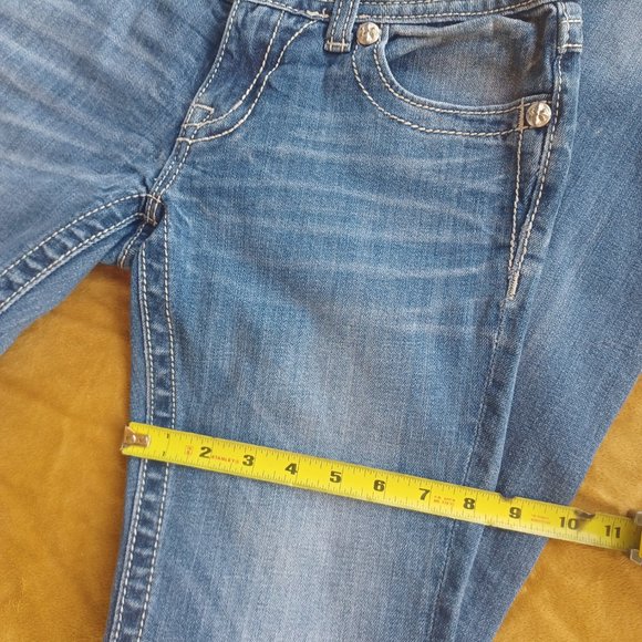 Miss Me Thick Stitch Bootcut Jeans Size 27x33 - Picture 14 of 16